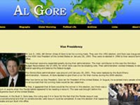 Visit the Albert Gore Jr. Site