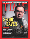 Rev. Tim Peters as Seoul Saver on TIME magazine